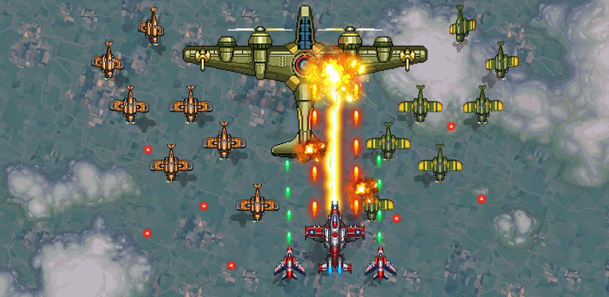 1945 Air Force v14.86 MOD APK [Unlimited Money, VIP, Menu]